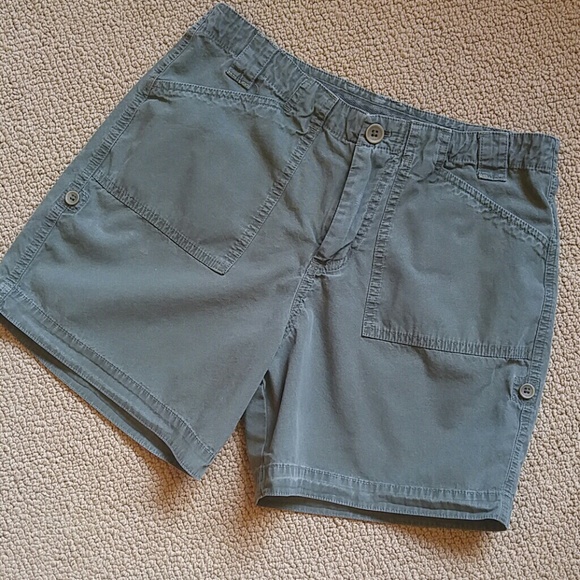 Tsunami Pants - Tsunami Olive Green Roll-up Shorts